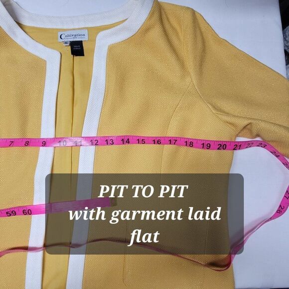 Yellow Short Jacket Blazer - Picture 5 of 9